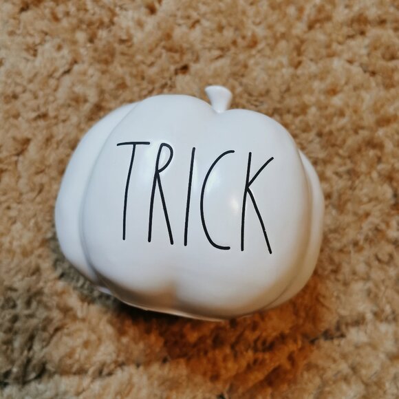 Rae Dunn Other - Rae Dunn "Trick" Halloween pumpkin